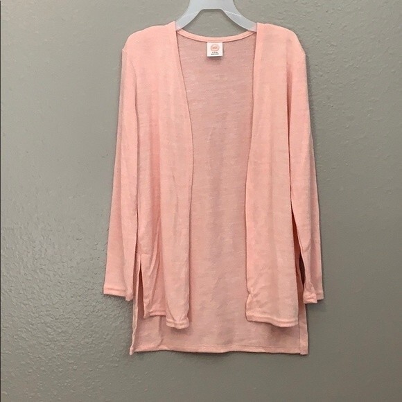Girls Long Open Cardigan Sweater transitional  4-5 (xs) girl - Picture 1 of 3